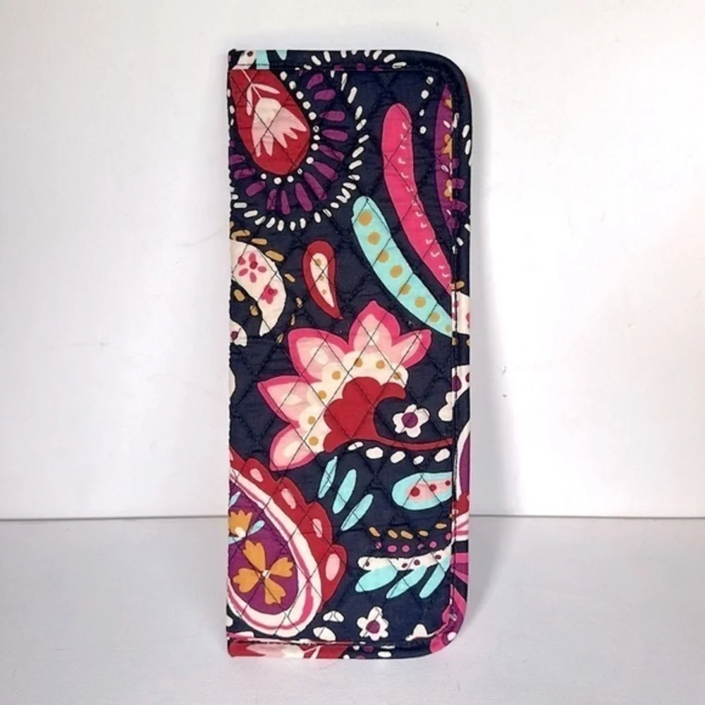 Vera Bradley Painted Paisley Hot Tool Pouch Sleeve Protector Travel Bag NWOT